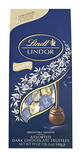 Lindt Lindor Assorted Dark Chocolate Truffles, 19 Oz,, ()