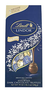 Lindt Lindor Assorted Dark Chocolate Truffles, 19 Oz,, ()