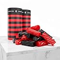Licorice.com | Red and Black Licorice | Licorice Candy Twists | | Soft & Chewy Australian Licorice In Yummy & Sweet Strawberry Flavor | Pack of 2