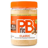 PBfit 15 Ounce Classic Peanut Butter Powder, Powdered Peanut Butter Spread From Real Roasted Peanuts, 8g of Protein 8% DV, Gluten-Free, 60 calories
