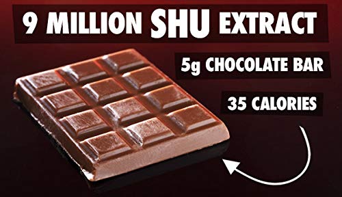 World's Hottest Chocolate Bar: Super spicy chocolate made with 9 million SHU. From Vat19.