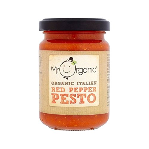 Mr Organic Red Pepper Pesto 130g - Pack of 2