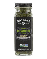 Watkins Gourmet Organic Spice Jar, Cilantro Leaves, Non-GMO, Kosher, 0.63 Ounce Jar, 1-Pack