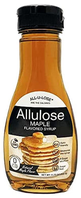 BetterTaste Maple Natural Flavored Allulose Syrup, 11.75-Ounce (Pack of 1), Low-Calorie, Low-Glycemic Sweetener, Keto-Friendly, Non-GMO