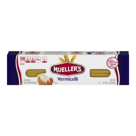 Mueller's Vermicelli Pasta, 16 oz (Pack of 3)
