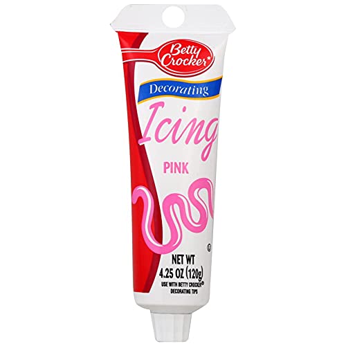 Betty Crocker Decorating Icing, Pink, 4.25 oz