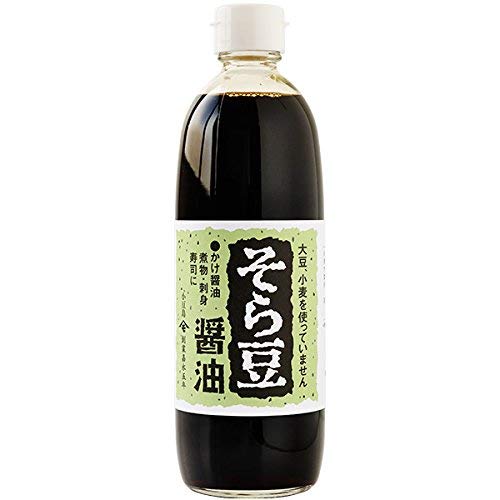 Takahashi fava beans shoyu, perfect soy sauce taste, Soy Sauce Alternative - Gluten-Free, Soy bean-Free, No Fat, Low Calories, no additives - 16.9 fl