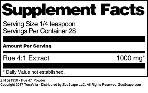 Rue 4:1 Powder (1 oz, ZIN: 521958) - 3 Pack