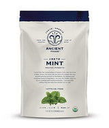 Ancient Foods Organic Mint Tea - Mint Loose Leaf Tea, Organic and Caffeine Free Tea Leaves from Crete (40g)