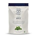 Ancient Foods Organic Mint Tea - Mint Loose Leaf Tea, Organic and Caffeine Free Tea Leaves from Crete (40g)