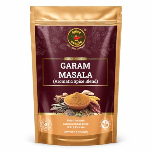 Spice Magic Garam Masala Powder 3.5 oz (100 g) | Premium Indian Spice Blend | All-Natural, Salt-Free, Vegan & Non-GMO