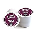 Eight O'Clock Coffee French Roast Keurig 2.0 K-Cup Pack, 108 Count