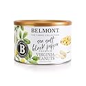 Belmont Peanuts Gourmet Sea Salt and Black Pepper Flavored Virginia Peanuts, 25 oz (1 Pack) - Only 4 Simple Ingredients, No Preservatives, 7g Protein