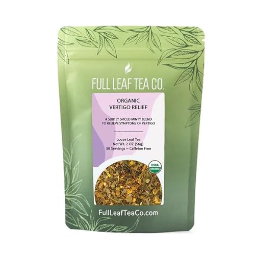 Organic Vertigo Loose Leaf Tea - 2oz Bag (Approx. 30 Servings) | Full Leaf Tea Co.