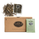 Steven Smith Teamaker Jasmine Silver Tip No. 96 Green Tea with Jasmine Blossoms, Caffeinated, Sugar-Free, Sustainably Grown, Full Leaf, Plant Based