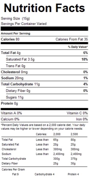 Butterscotch Drops, Bulk Size, Baking Chips (1 lb. Resealable Zip Lock Stand Up Bag)