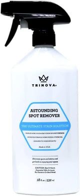 TriNova Astounding Spot Remover - Spot Cleaner for Carpet and Upholstery, Cleans Stains on Couch, Sofa, Fabric & More Removes Red Wine & Coffee Stains