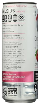 Celsius 12oz SS - Strawberry Passionfruit