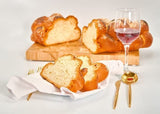 ChallahGram Kosher Challah Bread-15 Ounce Traditional Braided Challah - Plain - No seeds | Fresh & Delicious | Shabbat Challah Breads Great for your