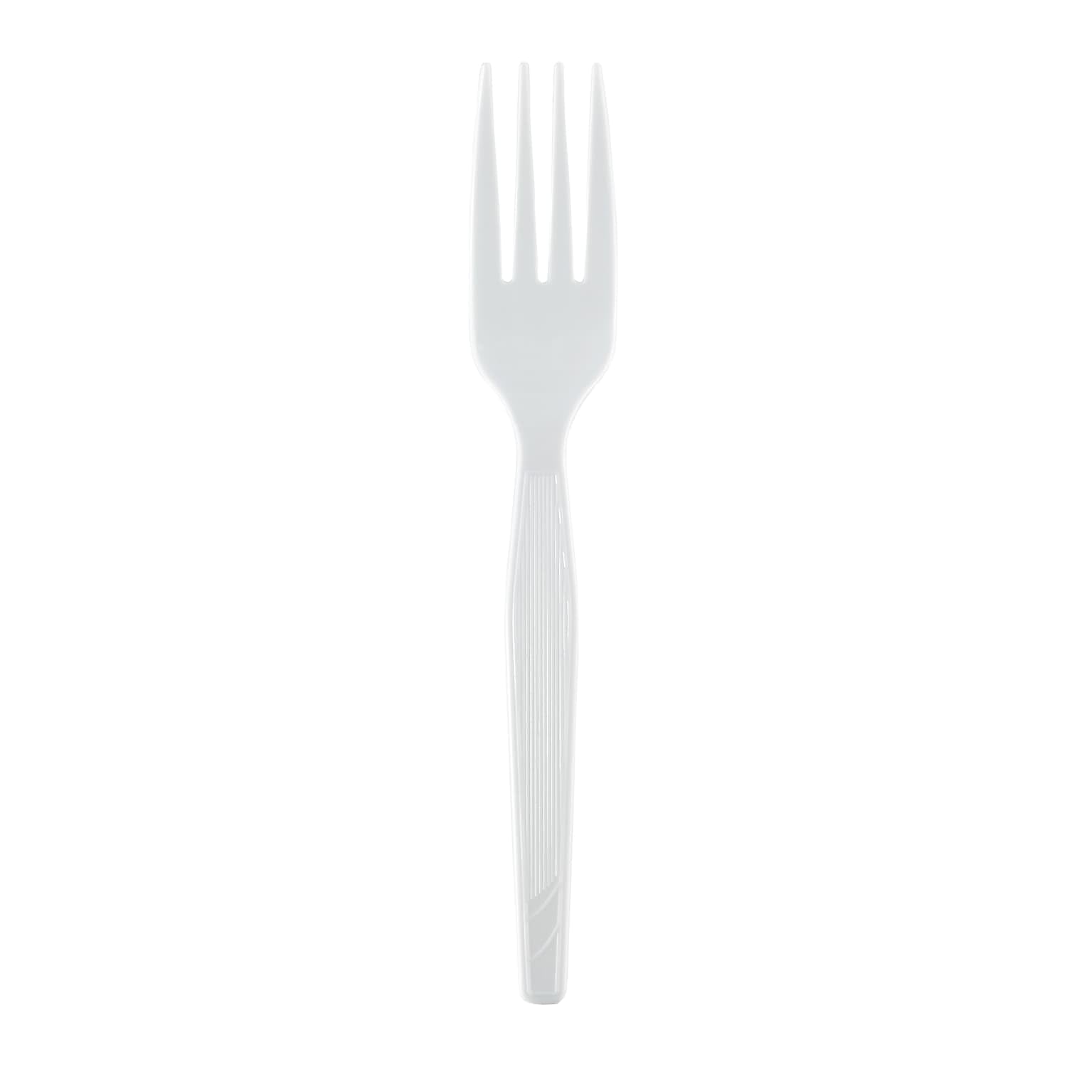 Georgia-Pacific Dixie 6.104" Medium-Weight Polystyrene Plastic Fork by GP PRO (Georgia-Pacific), White, FM217, (Case of 1,000), 1 box of 1003
