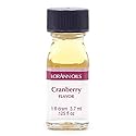LorAnn Cranberry SS Flavor Flavor, 1 dram bottle (.0125 fl oz - 3.7ml - 1 teaspoon)