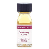 LorAnn Cranberry SS Flavor Flavor, 1 dram bottle (.0125 fl oz - 3.7ml - 1 teaspoon)