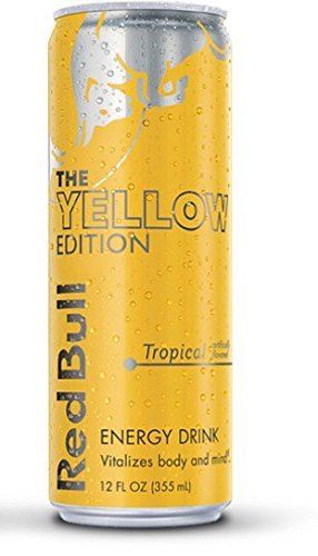 Red Bull The Yellow Edition - Tropical - 12fl.oz. (Pack of 9)