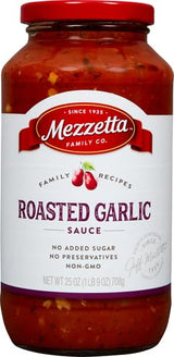 NAPA VALLEY BISTRO Pasta Roasted Garlic Sauce, 25 Ounce