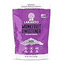 Lakanto Baking Monk Fruit Sweetener with Erythritol - Baking Sugar Substitute, Zero Calorie, Keto Diet Friendly, Zero Net Carbs, Extract, Sugar Replacement (1 lb)