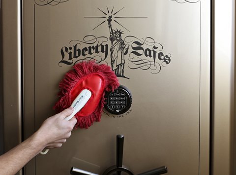 Liberty Safe - Multipurpose Mini Dash Duster, Microfiber Easy Grip (Safe, Home, Car, and More)