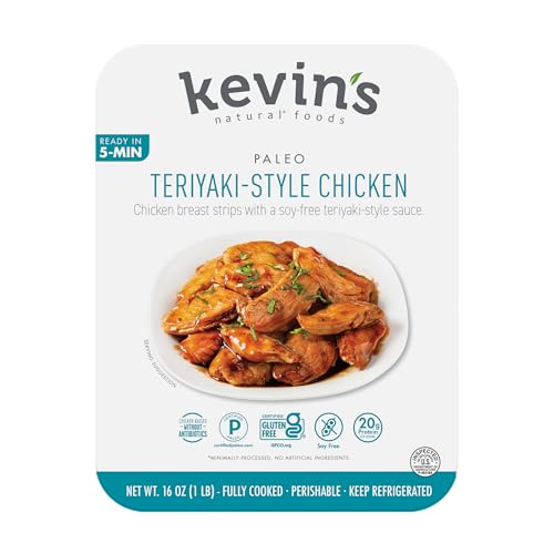 Kevin's Teriyaki-Style Chicken, 16 Oz - (Frozen)
