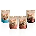 Pirucream Bites Variety Pack Thin and Crunchy Bite-Sized Rolled Wafers, 2 Chocolate Hazelnut, 1 Double Chocolate and 1 Coconut Creme, 7 oz Each Pack