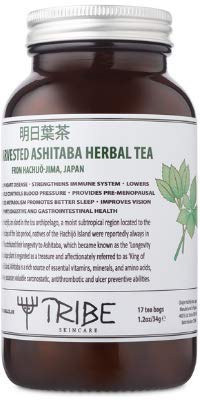 Tribe Skincare Wild Harvested Ashitaba Herbal Tea (????) from Hachij?-jima, Japan