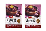 Dongwon Korean Porridge Pouch(420g): ?? ??? | ???? 2?, Sweet Red Bean, 2 Pouches