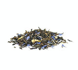 JusTea PURPLE JASMINE | Loose Leaf Purple Tea | Tin with Hand Carved Tea Spoon | 40+ Cups (3.2oz) | Low Caffeine | Award-Winning | Fair Trade |
