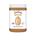 Justin's Classic Peanut Butter Creamy Spread, No Stir, Gluten-Free, 28 Ounce Jar, 1 Pack