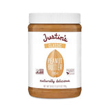 Justin's Classic Peanut Butter Creamy Spread, No Stir, Gluten-Free, 28 Ounce Jar, 1 Pack