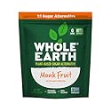 WHOLE EARTH Monk Fruit Sweetener with Erythritol, Plant-Based Sugar Alternative, 4LBS