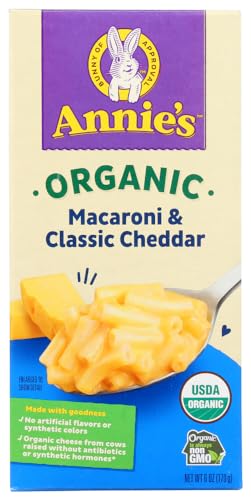 ANNIES HOMEGROWN MAC & CHS CLSSC ORG3, 6 OZ, PK- 12