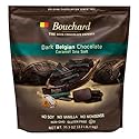 Bouchard Belgian Dark Chocolate Caramel Sea Salt Napolitains 35.3 OZ (2.2 LB/1KG)