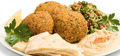 Tarazi Falafel Mix | Great as Veggie Burger Mix, Non-GMO, Kosher, All Natural, Made In California | Original Falafel Mix, 1 Pound Box