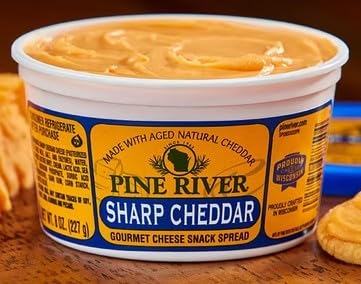 Wisconsin Cheese Spread, 8oz Shelf Stable (Sharp Cheddar)