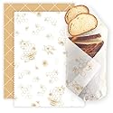 Nectar & Nest Beeswax Wraps for Food - Bread Wraps - Reusable Bread Storage Bags - Organic & Eco-Friendly Alternative to Aluminum Foil, Sourdough Bags