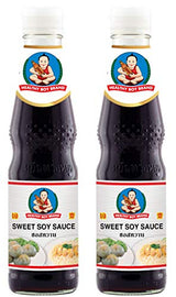 Healthy Boy Thai Sweet Soy Sauce (White Label), 14 Ounces, Product of Thailand (Pack of 2)