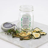 McKinnon’s Dry Craft Cocktails Dehydrated Fruits and Herbs, DIY Mixology, Infusion Kit, Mason Jar Serves 8 - 16 Drinks (Cucumber Cilantro, 1 Jar)