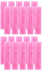 - Pink Resin Blaster Cleaning Pads - 40 Pack of Rectangular Scrubbing Pads for The x SnowTree Resin Blaster Magnetic Glass Cleaner