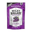 Wiley Wallaby Licorice 24 Ounce Classic Gourmet Soft & Chewy Australian Huckleberry Licorice Candy Twists, 1 Pack