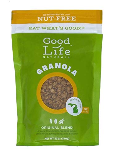 Good Life Natural’s Granola Cereal | Artisan Blended Energizing Granola Flakes | Healthy Nut Free Blend | No Artificial Flavoring or Sweeteners |