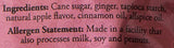 GIN GINS Apple Chewy Ginger Candy by The Ginger People - Anti-Nausea and Digestion Aid, Individually Wrapped Healthy Candy - Spicy Apple Flavor, 3 oz