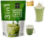 Ranong Tea Matcha Green Tea Latte Instant Drink Mix 8 Sachets